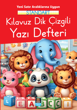 Standart Kılavuz Dik Çizgili Yazı Defteri (19x27 Ebat) Yeni Satır Aralıklarına Uygun