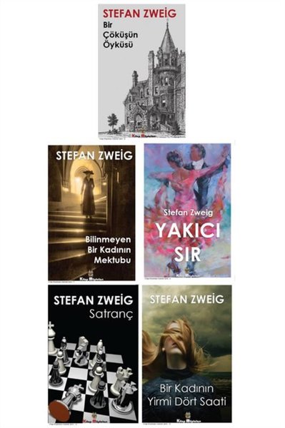 Stefan Zweig Kitap Seti - 5 Kitap Takım