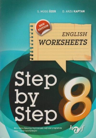Step by Step English Worksheets 8 Müge Özer
