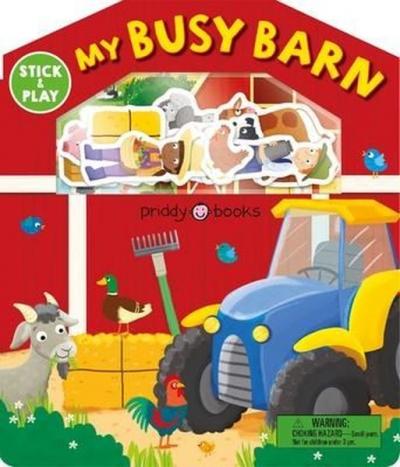 Stick and Play: My Busy Barn (Ciltli)