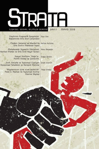 Strata İlişkisel Sosyal Bilimler Dergisi Sayı: 1 Mayıs 2019
