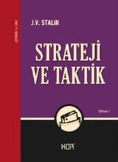 Strateji ve Taktik J. V. Stalin