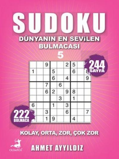 Sudoku 5 Ahmet Ayyıldız
