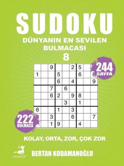 Sudoku 8 Bertan Kodamanoğlu