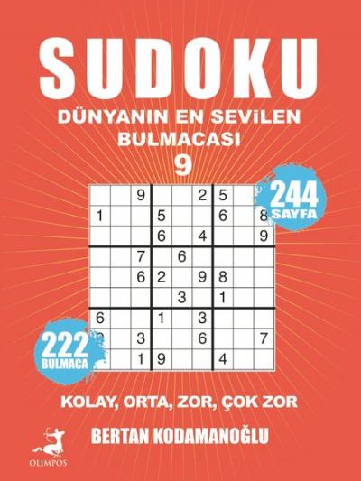 Sudoku - Dünyanın En Sevilen Bulmacası 9 Bertan Kodamanoğlu