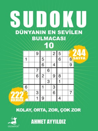 Sudoku - Dünyanın En Sevilen Bulmacası 10 Ahmet Ayyıldız