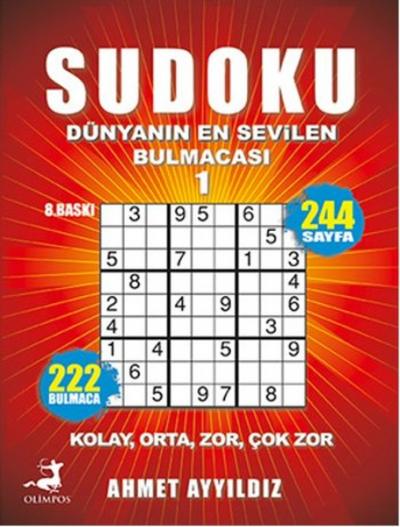 Sudoku %20 indirimli Ahmet Ayyıldız