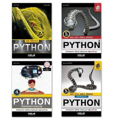 Süper Python Seti - 4 Kitap Takım Kolektif