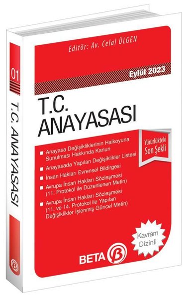 T.C. Anayasası Eylül 2023 - Yürürlükteki Son Şekli Kolektif