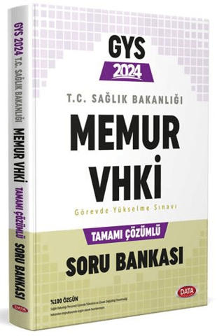 T.C. Sağlık Bakanlığı Memur VHKİ Tamamı Çözümlü Soru Bankası