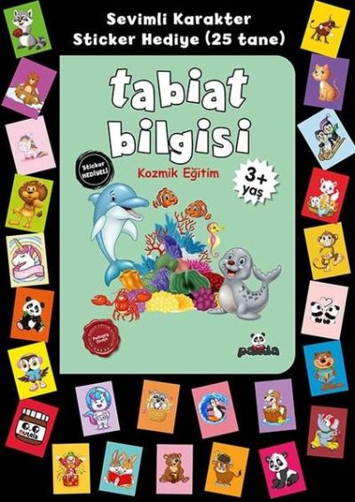 Tabiat Bilgisi - Kozmik Eğitim - Stickerli 3+Yaş Afife Çoruk