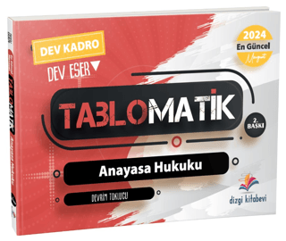 Tablomatik Anayasa Hukuku 2024