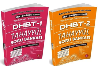 Tahayyül DHBT 1-2 Soru Bankası Çözümlü Set