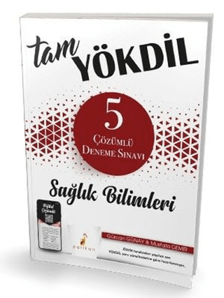 Tam YÖKDİL Sağlık Bilimleri Çözümlü 5 Deneme Sınavı