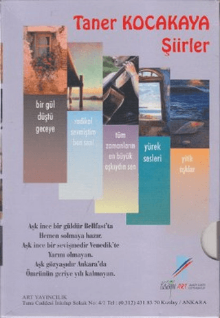 Taner Kocakaya Şiirler (5 Kitap Takım)