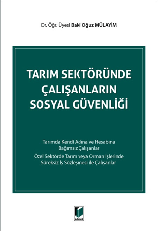 Tarım Sektöründe Çalışanların Sosyal Güvenliği