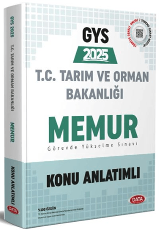 Tarım ve Orman Bakanlığı Memur GYS Konu Anlatımlı