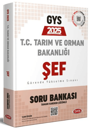 Tarım ve Orman Bakanlığı Şef GYS Soru Bankası - Karekod Çözümlü