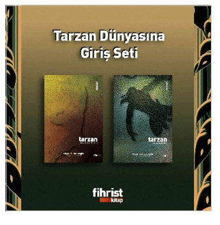 Tarzan Dünyasına Giriş Seti - 2 Kitap Takım - Sticker Hediyeli Edgar R