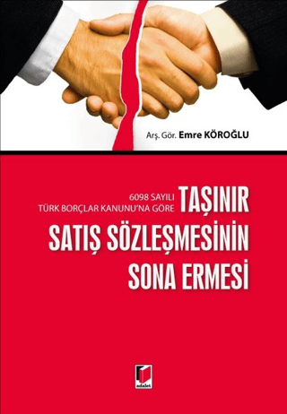 Taşınır Satış Sözleşmesinin Sona Ermesi (Ciltli)