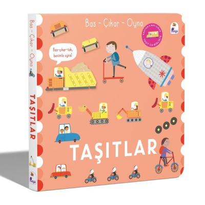 Taşıtlar - Bas - Çıkar - Oyna (Ciltli)