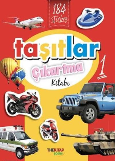 Taşıtlar Çıkartma Kitabı 1 - 184 Sticker