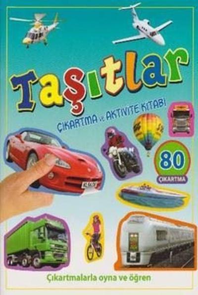 Taşıtlar Çıkartma ve Aktivite Kitabı