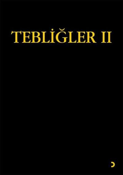 Tebliğler - 2