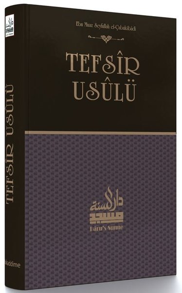 Tefsir Usulü (Sahih Tefsir Mukaddimesi) (Ciltli)