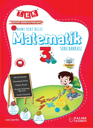 Tek 3.Sınıf Tamamı Yeni Nesil Matematik Soru Bankası