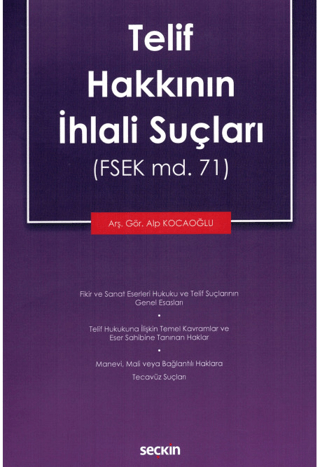 Telif Hakkının İhlali Suçları