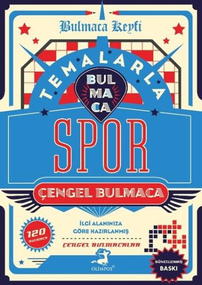 Temalarla Çengel Bulmaca - Spor - 120 Bulmaca