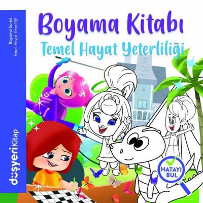 Temel Hayat Yeterliliği Boyama Kitabı Ayşe Şule Bilgiç