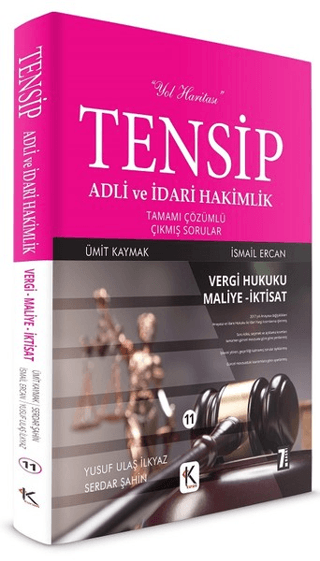 Tensip Vergi Hukuku-Maliye-İktisat - Adli ve İdari Hakimlik Tamamı Çözümlü Çıkmış Sorular