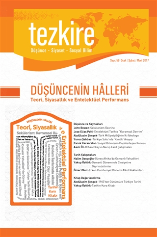 Tezkire Dergisi Sayı: 59 Ocak-Şubat-Mart 2017