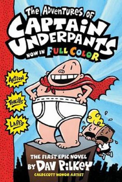The Adventures of Captain Underpants: Color Edition (Ciltli) Dav Pilke