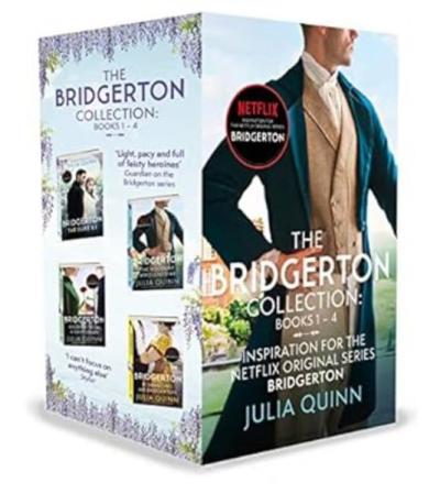 The Bridgerton Collection: Books 1 - 4 : Inspiration for the Netflix Original Series Bridgerton Boxs