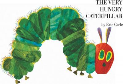 The Very Hungry Caterpillar Board Book: Eric Carle (Ciltli)