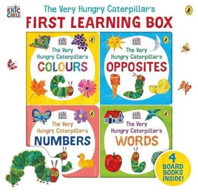 The Very Hungry Caterpillars First Learning Box (Ciltli)