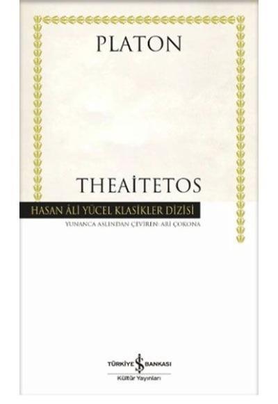 Theaitetos - Hasan Ali Yücel Klasikler (Ciltli) Platon