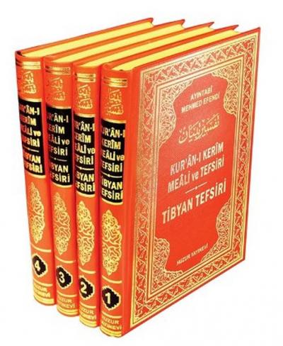 Tibyan Tefsiri - Kuran-ı Kerim Meali ve Tefsiri - 4 Kitap Takım Ayınta