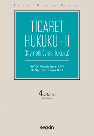 Ticaret Hukuku – II (THD)
