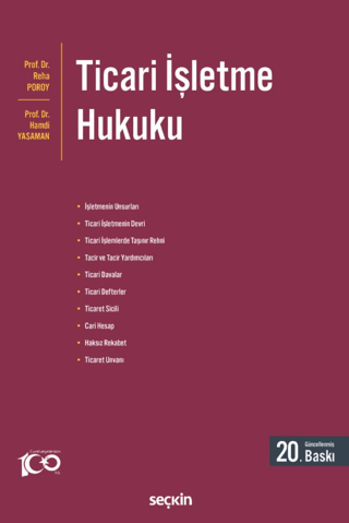 Ticari İşletme Hukuku (Ciltli)