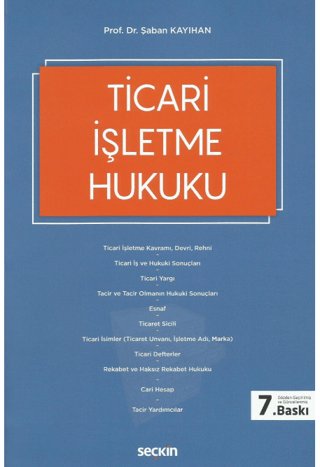 Ticari İşletme Hukuku