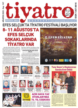 Tiyatro Gazetesi Ağustos 2023