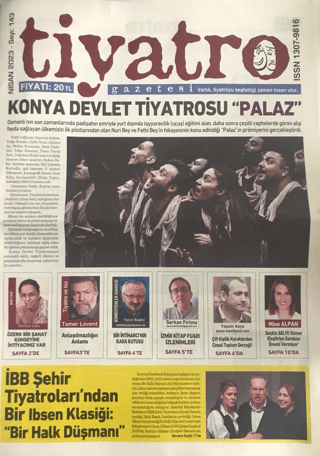 Tiyatro Gazetesi Sayı: 143 - Nisan 2023