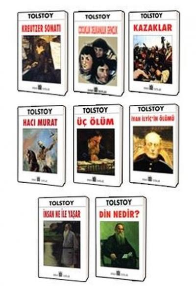 Tolstoy Klasikleri 8 Kitap Set Lev Nikolayeviç Tolstoy