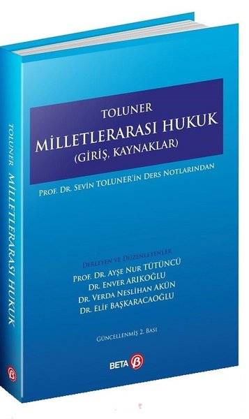 Toluner Milletlerarası Hukuk Sevin Toluner