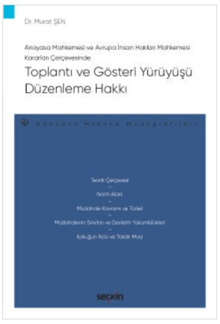 Toplantı ve Gösteri Yürüyüşü Düzenleme Hakkı