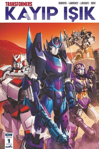 Transformers Kayıp Işık Bölüm 1 Kapak A